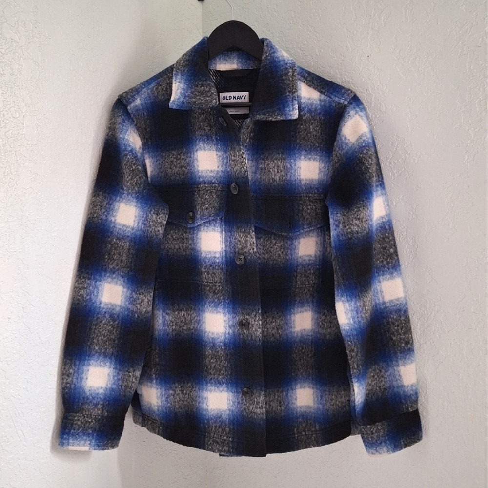 Old Navy Mens Button Coat Small